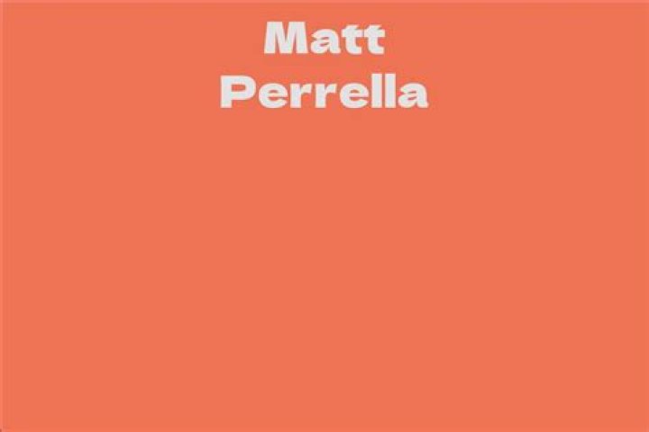 
Matt Perrella
Net Worth
