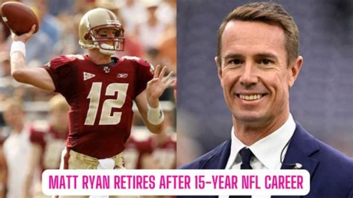 Matt Ryan Retires After 15-Year NFL Career