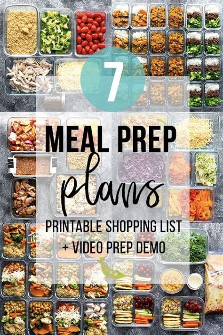 Meal Prep Grocery List And Recipes