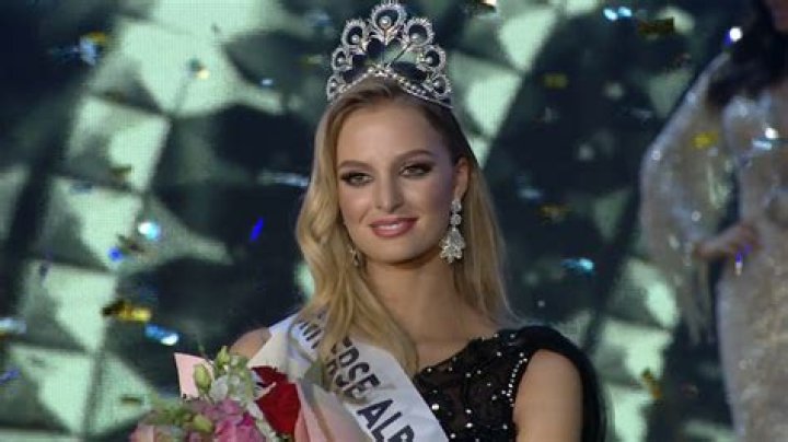 Meet Cindy Marina, the Miss Universe Albania model and football TV presenter whose pictures 'should be illegal'