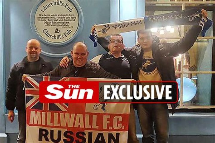 Meet the Russian Millwall fans who swill London Pride beer at an English pub in Moscow and defend booing taking a knee