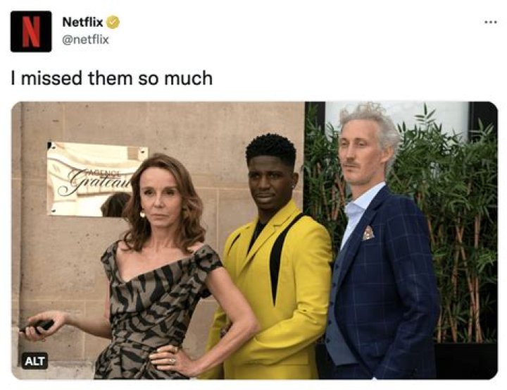 Memes & Tweets About Emily & Alfie On 'Emily In Paris' Season 3