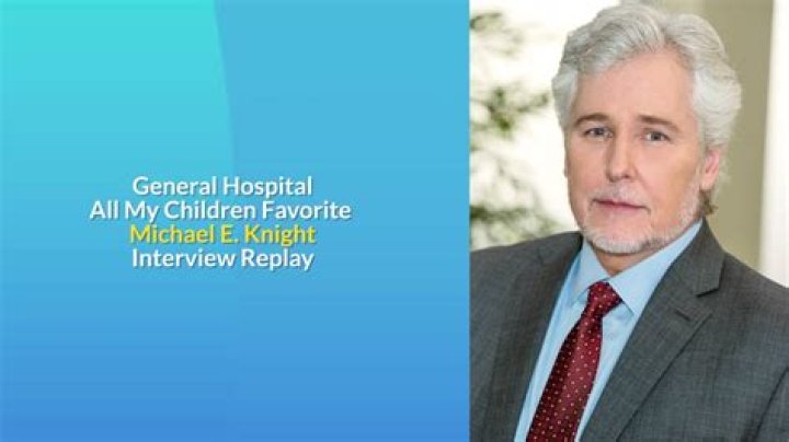 Michael E Knight Net Worth 2024
