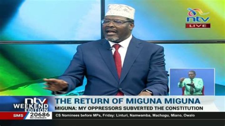 Miguna Miguna Twitter: The Voice Of A Political Maverick