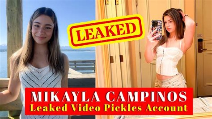 Mikayla Campinos Leak: The Rise Of A Social Media Influencer