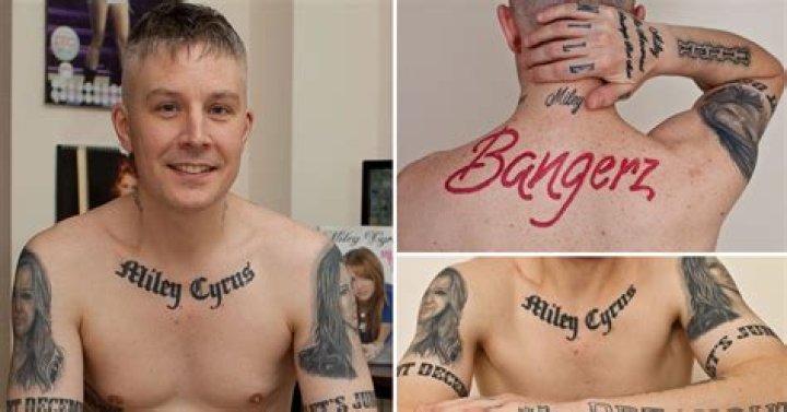 Miley Cyrus superfan is having body art removed in a bid to find a girlfriend