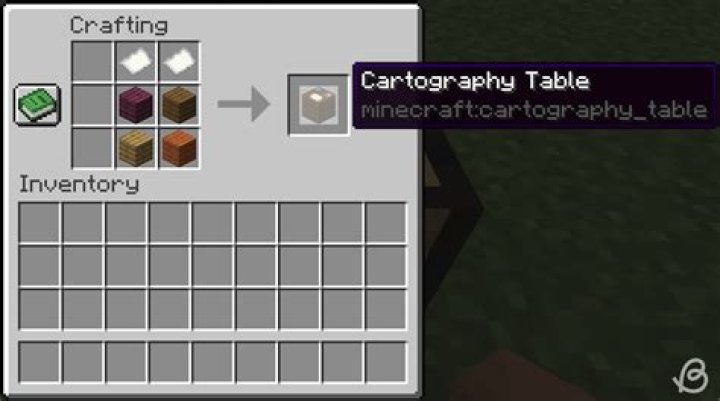 Minecraft: How to Make a Cartography Table