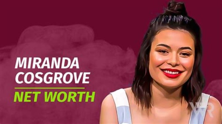 Miranda Cosgrove Net Worth & Achievements