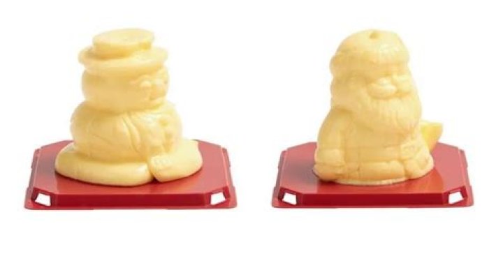 Morrisons is selling Christmas-themed butter shaped like snowmen and Santa – The Sun