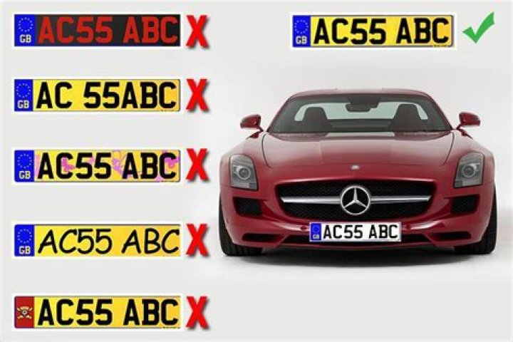 Motorists risk £1,000 fines for dodgy number plates – is yours legal? – The Sun
