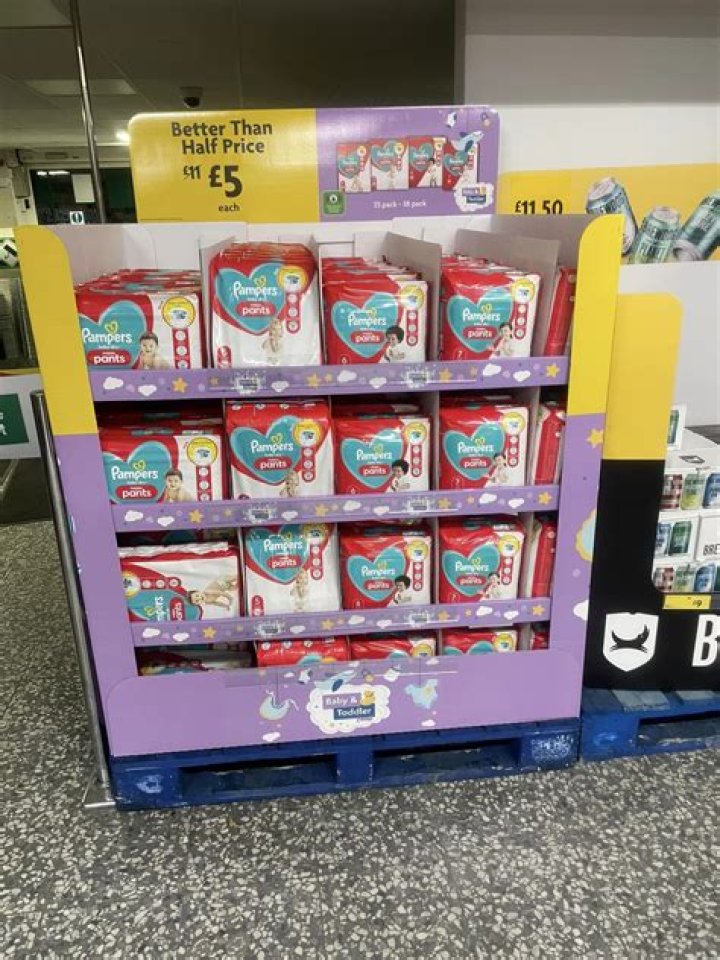 Mums rushing to Morrisons as pricey nappies slashed to a fiver... but you'll have to be quick