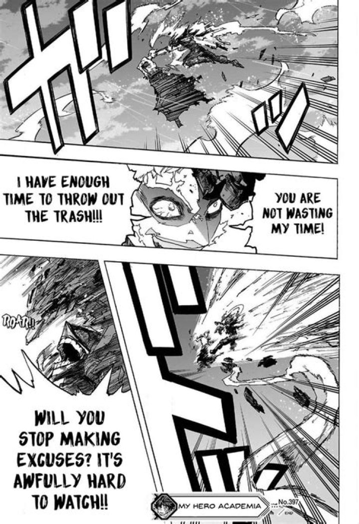 My Hero Academia Chapter 397 Spoilers: All Might Vs All For One Continues!