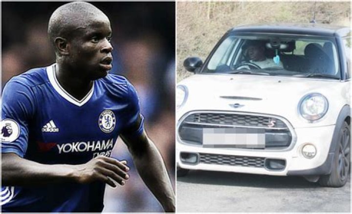 N'Golo Kante arrives at Chelsea training ground in modest little Mini as team-mates drive lavish supercars... and we can reveal why