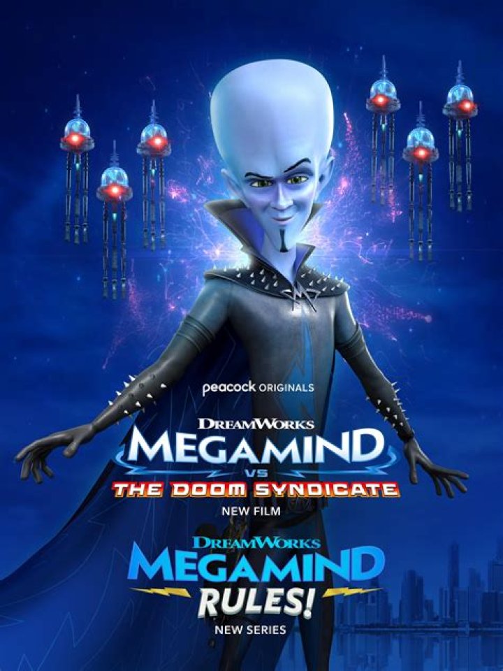 New Megamind Movie and TV Series Trailer and Premiere Date Revealed by Peacock