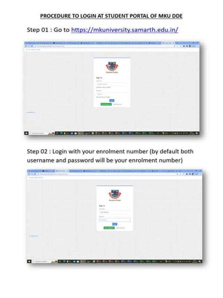 New: MKU Student Portal Login