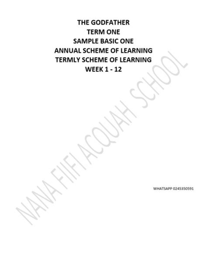 New: NACCA Weekly Lesson Plan PDF February 2024