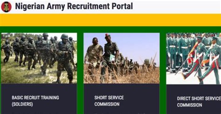 New: Nigerian Army Recruitment Form Portal (80RRI) 2024