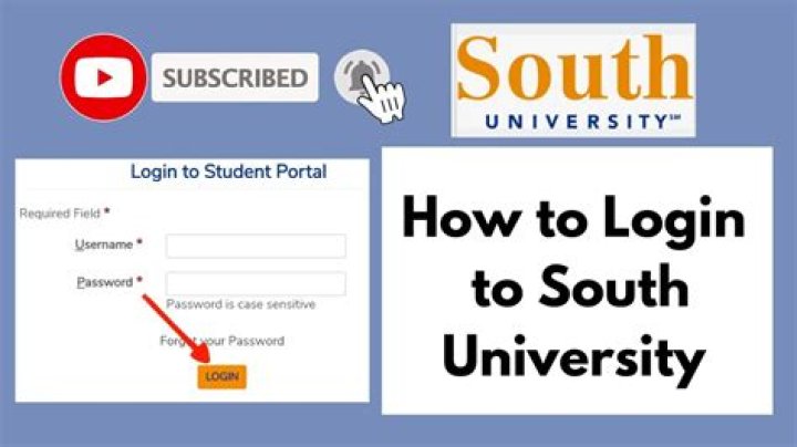 New: SSU Student Portal Login