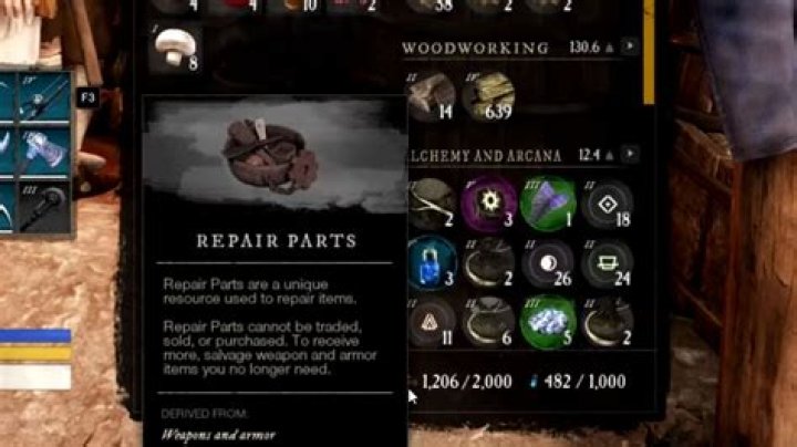 New World: How to Get Repair Parts