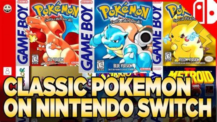 Nintendo Switch Online Adds Two Classic Pokemon Games
