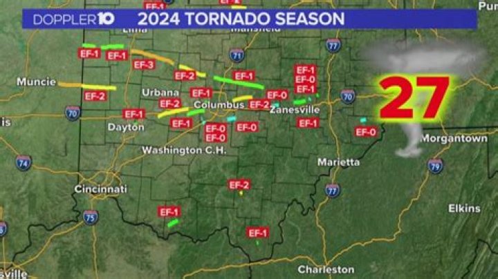 NWS confirms tornado near Sherrard, IL on Wednesday night