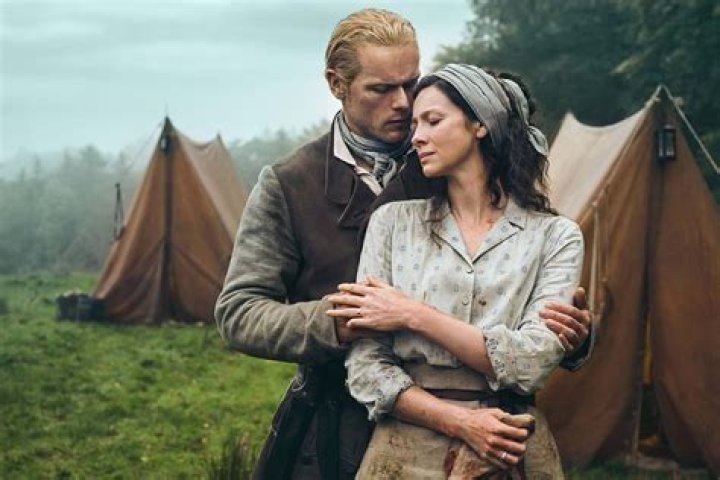 Outlander teases good news for Jamie and Claire in tender moment
