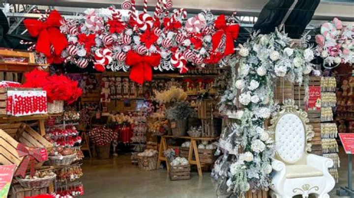 Over-eager garden centre in Essex has Christmas decorations for sale FIVE months early