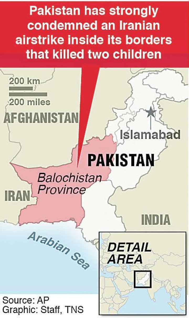 Pakistan recalls its ambassador to Iran over airstrikes by Tehran that killed 2 people