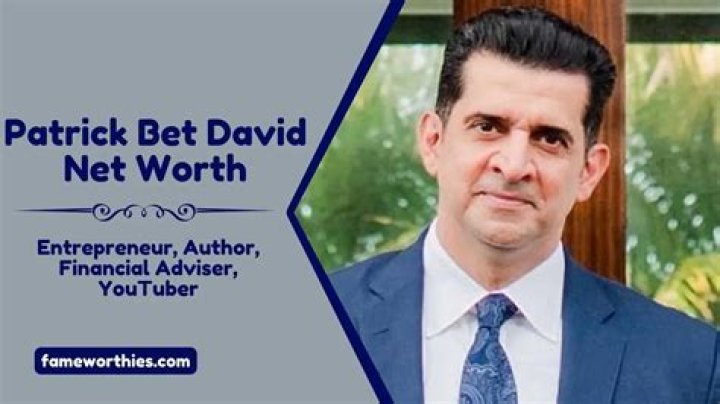 Patrick Bet David Wiki, Age, Biography, Net Worth 2023, Wife, Height, And All You Need To Learn