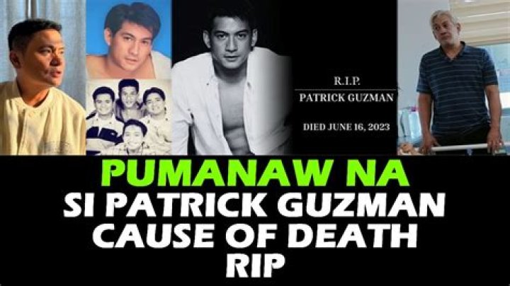 Patrick Guzman's Death, Wiki, Age, Cause Of Death, Wife, Biography, Height, Son, Children, And Dead