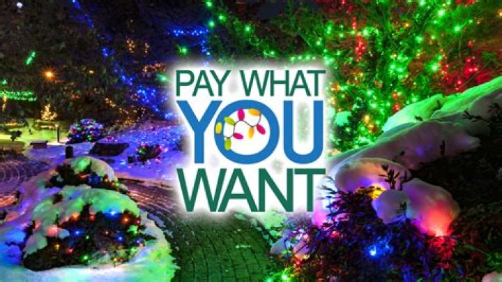 Pay what you want at Botanical Center