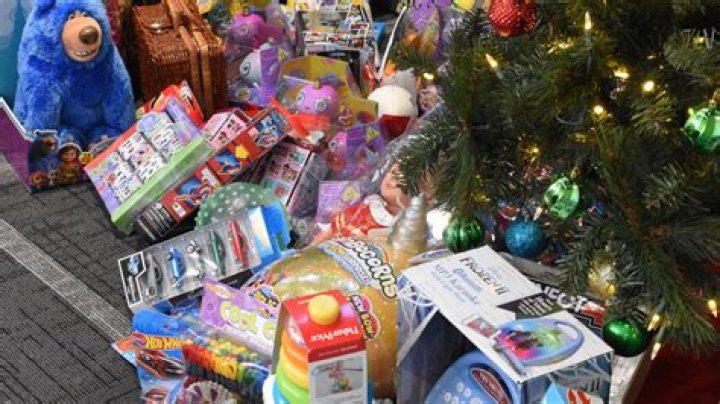 Perfect weather to donate toys