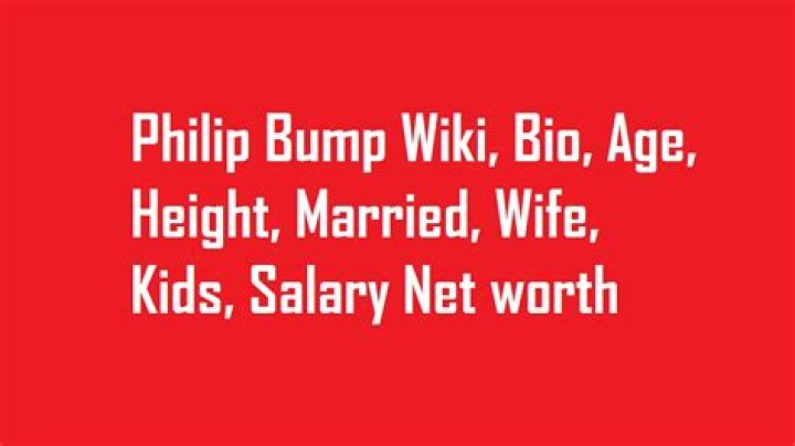 Philip Bump Wikipedia, Wiki, Age, Twitter, Education, High School