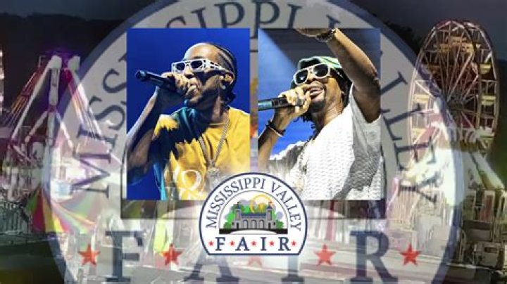 Pleasant night for Ludacris and Lil Jon at the Mississippi Valley Fair!