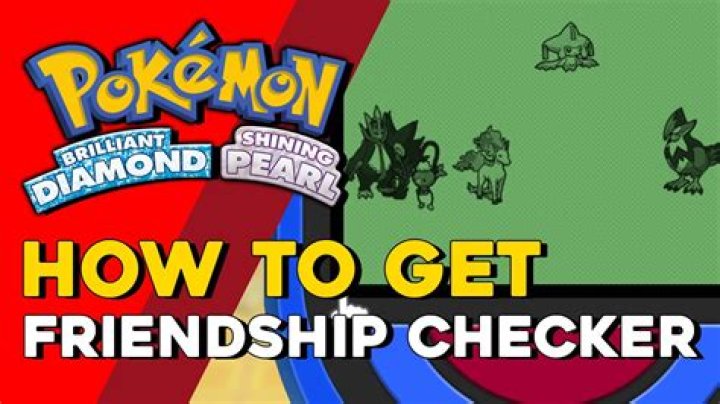Pokémon Brilliant Diamond/Shining Pearl: How to Check Friendship