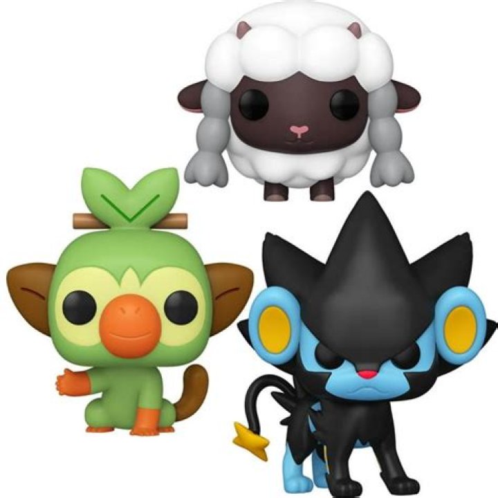 Pokemon Funko Pops Add Aipom, Grookey, and Luxray Exclusives