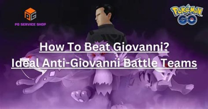 Pokemon Go: How To Beat Giovanni (February 2024)