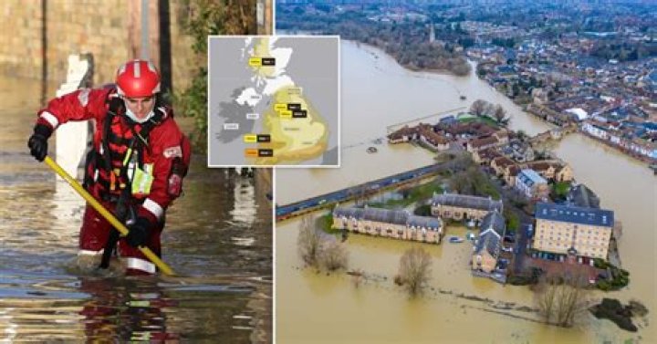 Police urge 1,300 families to flee homes immediately in Bedfordshire due to flood risk as UK braces for Storm Bella