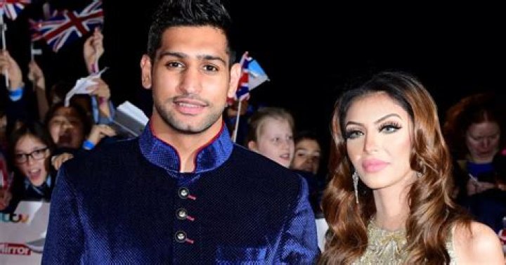 Pouting 'naked' selfie of Amir Khan's wife which sparked feud with boxer's family