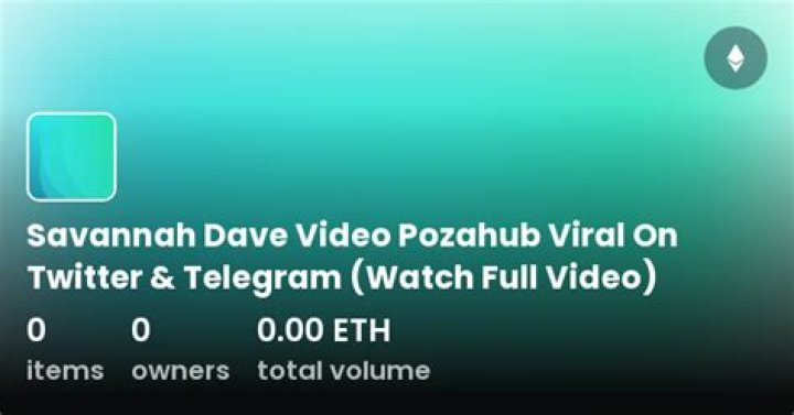 Pozahub Savannah Dave video viral on Twitter and Reddit