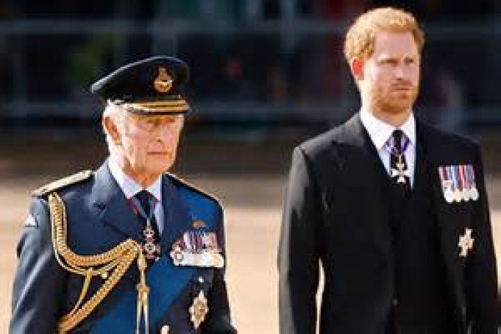 Prince Harry left in the cold after his brief meeting with King Charles