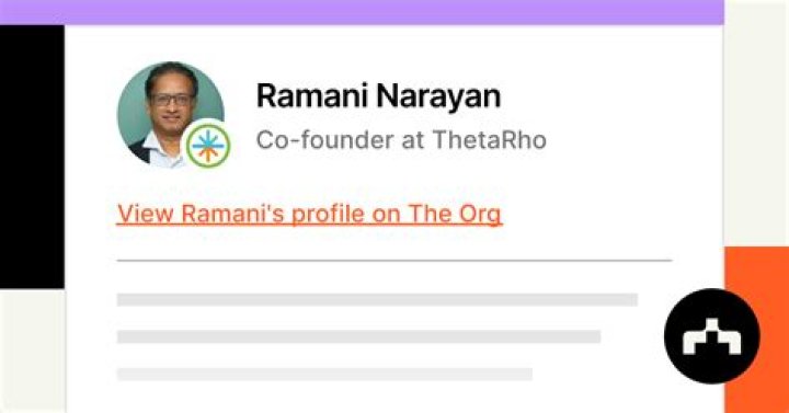 
Ramani Narayan
Net Worth
