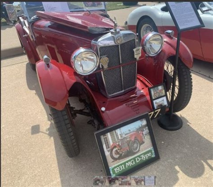 Rare car shown at QC British Auto Show on Saturday