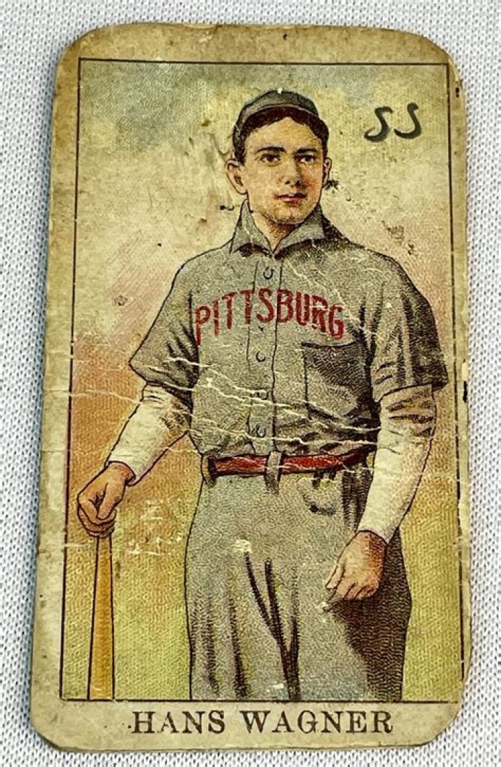 Rare Honus Wagner Pittsburgh Pirates baseball card sells for record $7.25 million