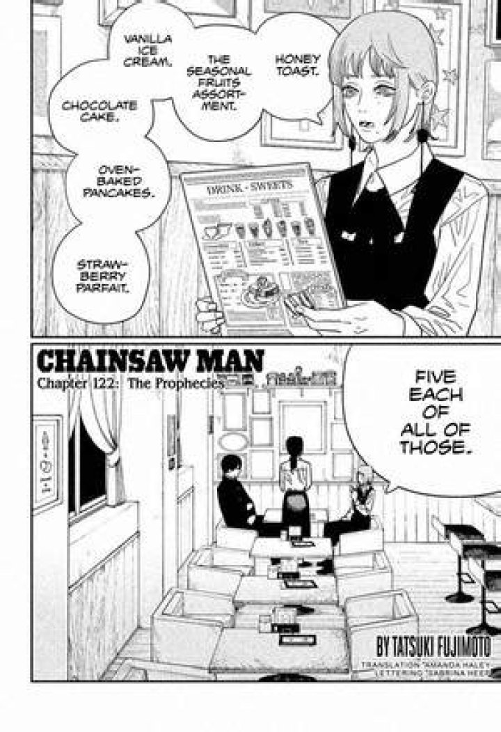 Read Chainsaw Man Chapter 122 Manga Online, Release Date And Updates