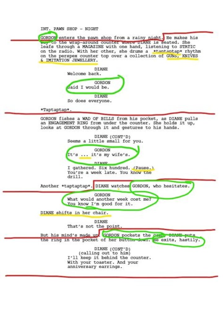 Read SPOILER's Shocking Death on Script Page