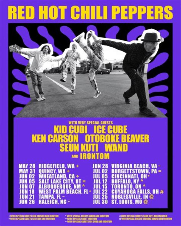 Red Hot Chili Peppers Tour 2024, a Night of Punk-Funk-Rock