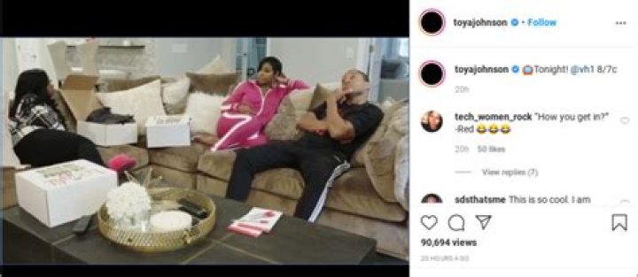 ‘Red Is Me’: Toya Johnson’s Fiancé Cracks Fans Up After He Asks Reginae Carter This Question