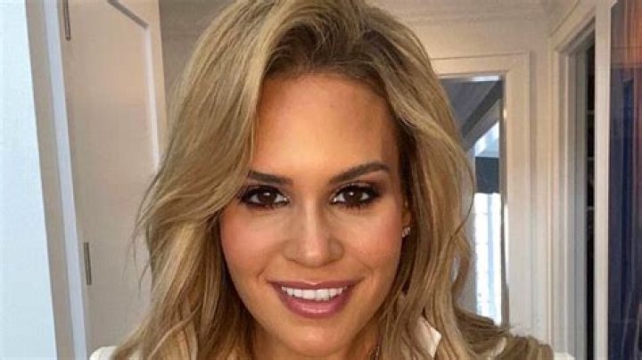 RHONJ: Jackie Goldschneider is party chic in a crop top and drawstring pants