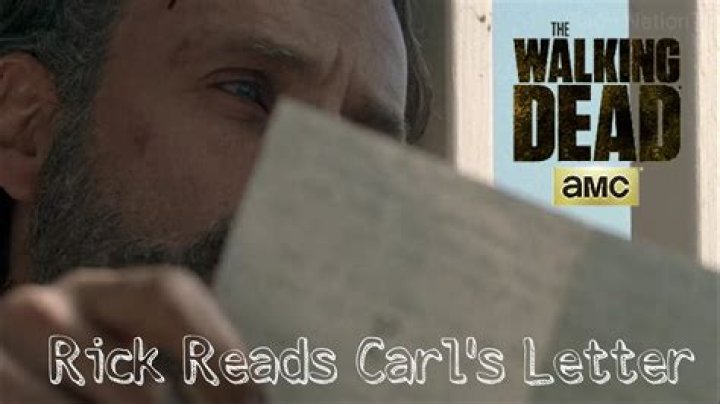 Rick's Full Letter to Carl Revealed